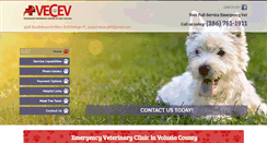 Desktop Screenshot of emergencyvetvolusia.com